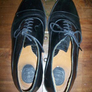 Paragon Handcrafted  black  Leather Oxford Cap Toe Dress Shoes  Men`s Sz 7
